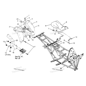REAR CAB ASSEMBLY 6X6 400L