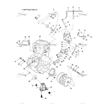 ENGINE MOUNTING