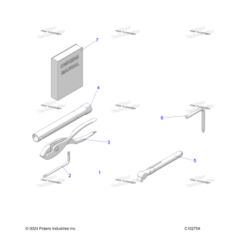 REFERENCE, TOOL KIT AND OWNERS MANUAL