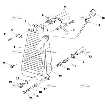 OIL TANK ASSEMBLY W958144