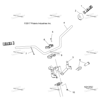 STEERING, HANDLEBAR & CONTROLS