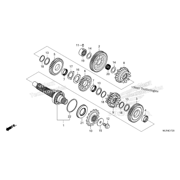 TRANSMISSION (COUNTERSHAFT)