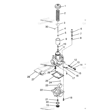 CARBURETOR SPORTSMAN 400L