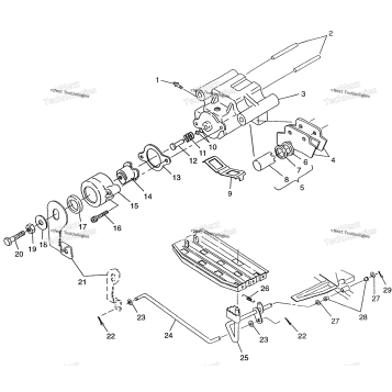 REAR BRAKE MAGNUM 2X4