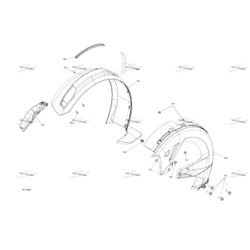 BODY - FRONT FENDER RH