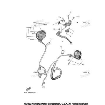 HANDLE SWITCH & LEVER