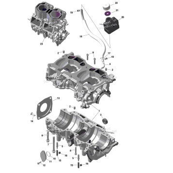 ROTAX - CRANKCASE