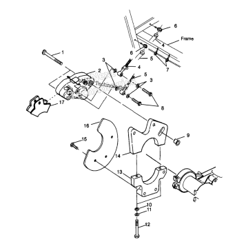 REAR CALIPER MOUNTING