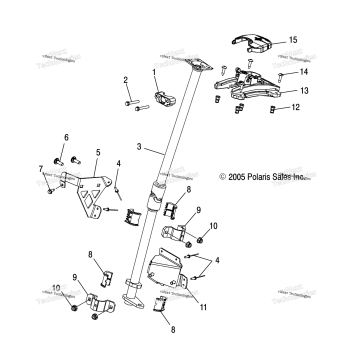 STEERING POST ASSEMBLY
