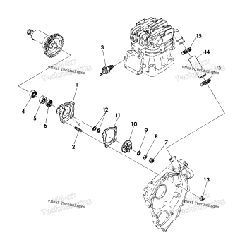 WATER PUMP ASSEMBLY