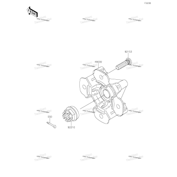 FRONT HUB
