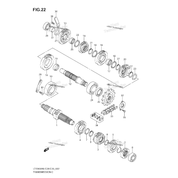 TRANSMISSION (MODEL K6/K7)