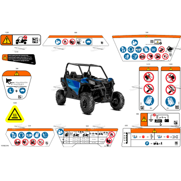 BODY - WARNING DECALS