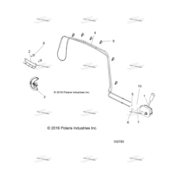 DRIVE TRAIN, SHIFT LEVER