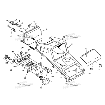 HEADLIGHT ASSEMBLY 4X4 350L