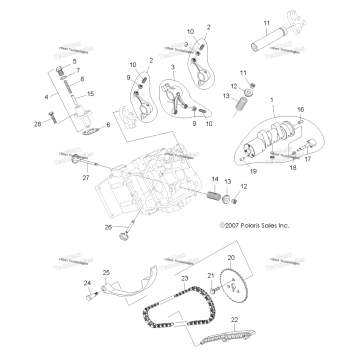 ENGINE, VALVE & CAMSHAFT