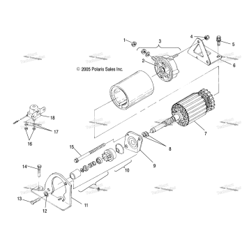 STARTING MOTOR /NT5BSA