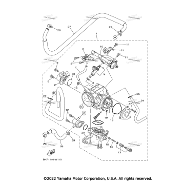 THROTTLE BODY ASSY 1