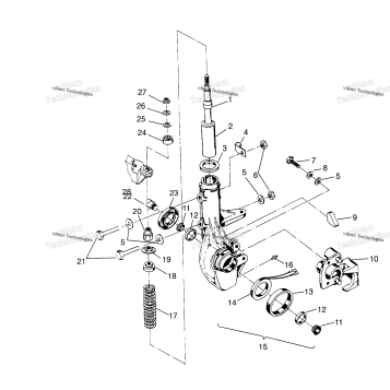 FRONT STRUT ASSEMBLY SCRAMBLER