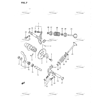 CAM SHAFT-VALVE