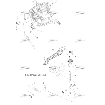 DRIVE TRAIN, GEAR SELECTOR