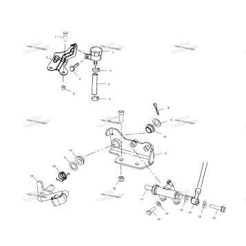 REAR BRAKE MASTER CYLINDER A01BG50AA
