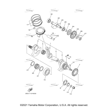 CRANKSHAFT & PISTON