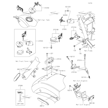 IGNITION SWITCH/LOCKS/REFLECTORS