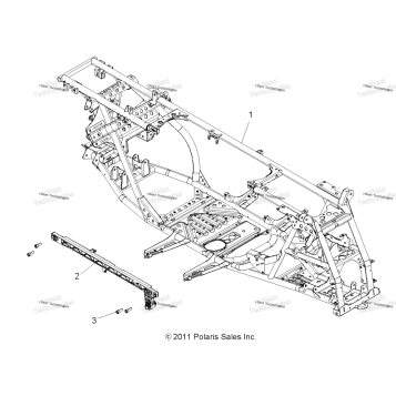 CHASSIS, MAIN FRAME