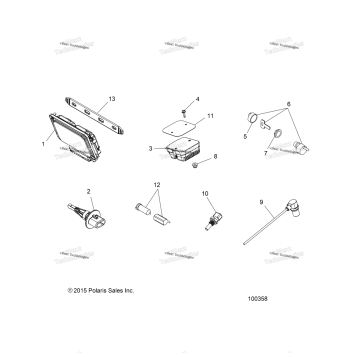 ELECTRICAL, SWITCHES, SENSORS, ECU & CONTROL MODULES