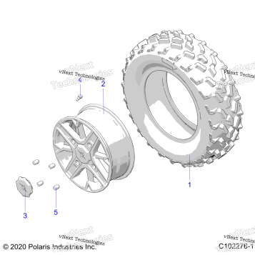 WHEELS, FRONT