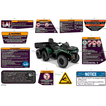 BODY - WARNING DECALS