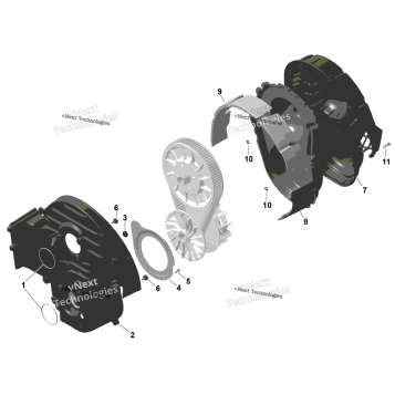 ROTAX - CVT COVER