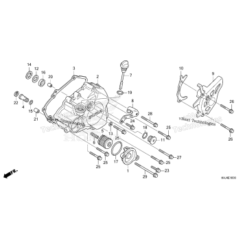 LEFT CRANKCASE COVER