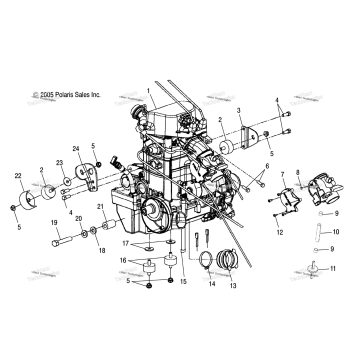 ENGINE MOUNTING /AT/AX/AY/AZ
