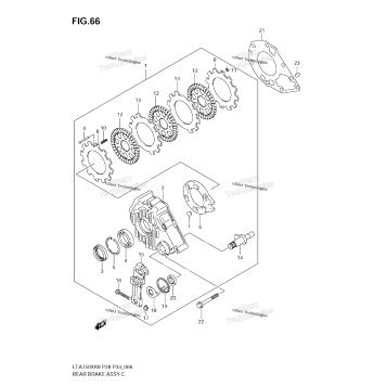 REAR BRAKE ASSY