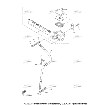 FRONT MASTER CYLINDER
