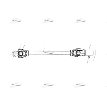 PROP SHAFT A01CD32FB