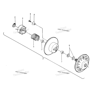 DRIVEN CLUTCH ASSEMBLY