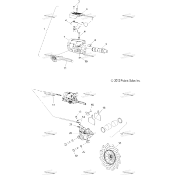 BRAKES, BRAKE SYSTEM ALL OPTIONS