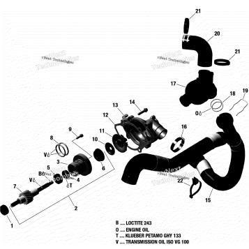 ENGINE COOLING - 598 RS