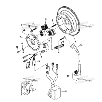 MAGNETO ASSEMBLY 350 4X4 / W928139