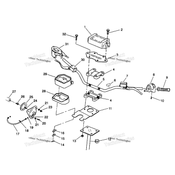 STEERING HANDLEBAR 6X6 350L