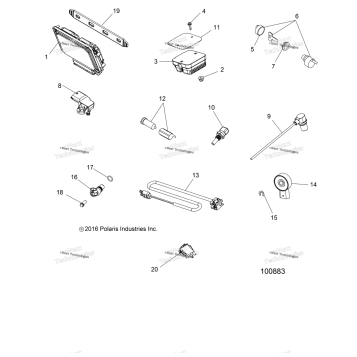 ELECTRICAL, SWITCHES, SENSORS, ECU & CONTROL MODULES