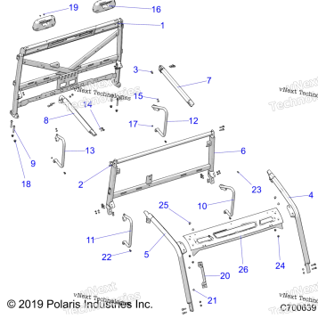 CHASSIS, CAB FRAME