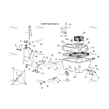 OIL TANK/AIR BOX /BE