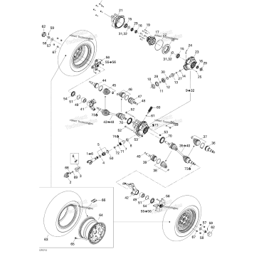 DRIVE SYSTEM, FRONT