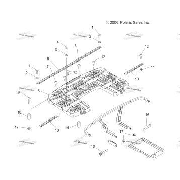 RACK MOUNTING, REAR