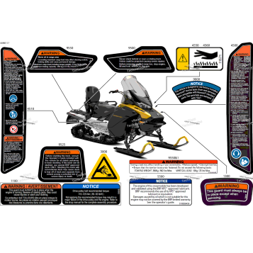 BODY - WARNING DECALS
