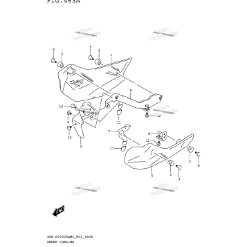 UNDER COWLING